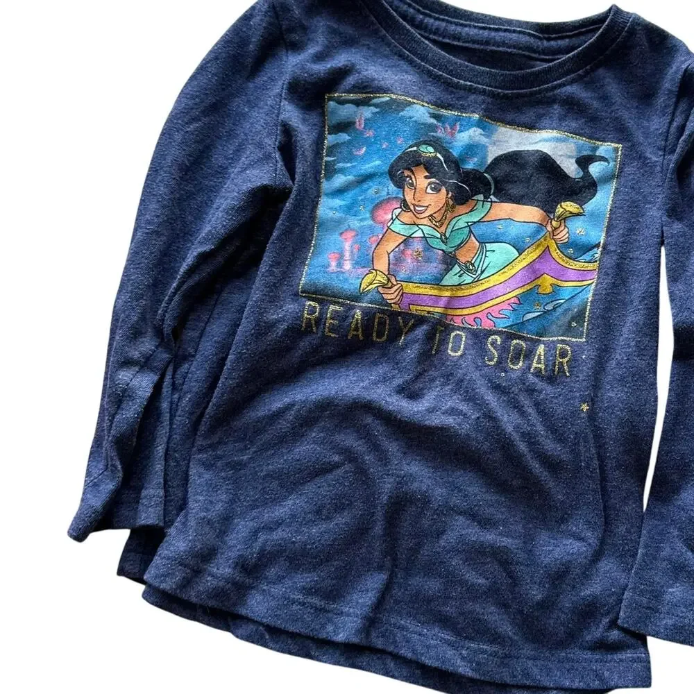 Girls Clothing Bundle Size 18 Months Outfit Set Tops Bottoms Princess Jasmine